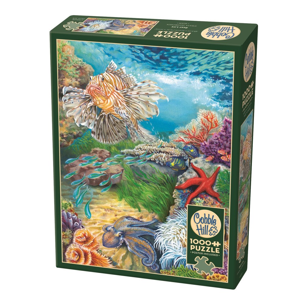 Cobble Hill Reef Life, Pussel, 1000 bitar, Cobble Hill