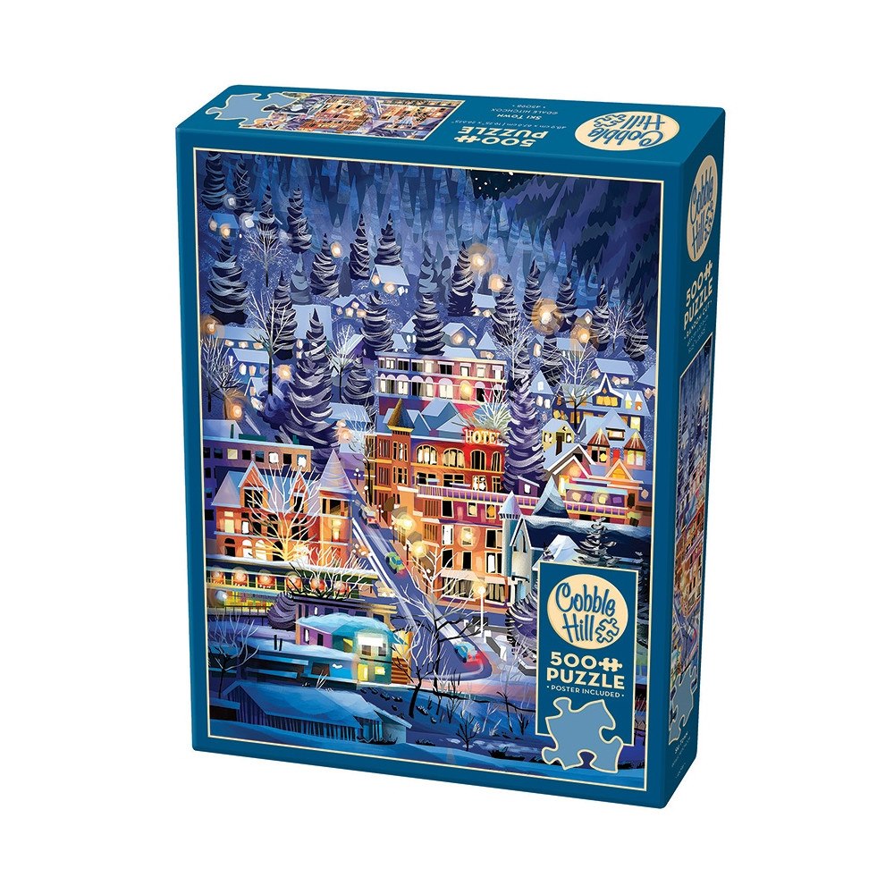 Cobble Hill Ski Town, Pussel, 500 bitar, Cobble Hill
