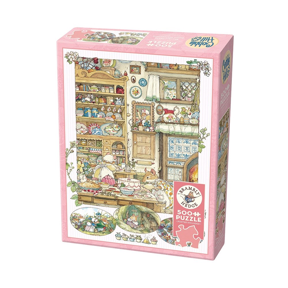 Cobble Hill Brambly Hedge: Picnic Preparations, Pussel, 500 bitar, Cobble Hill