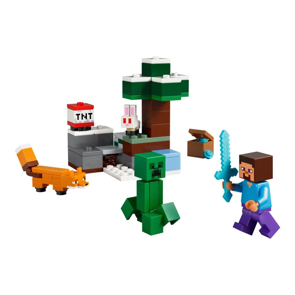 LEGO LEGO Minecraft 21583 - Steve's Taiga Adventure - byggsats