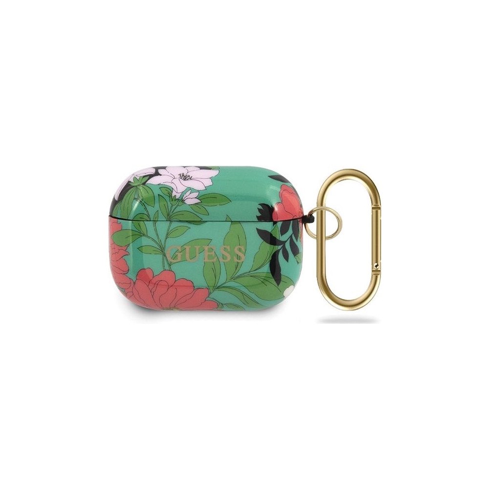 Guess GUESS AIRPODS PRO GUACAPTPUBKFL01 Žalias N.4 FLOWER COLLECTI...