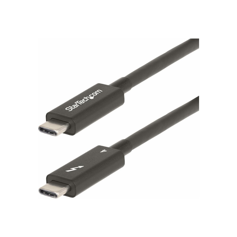 StarTech.com StarTech.com 6ft (2m) Active Thunderbolt 4 Cable, 40Gbps, 100W PD, 4K/8K, Intel Certified, Compatible w/Thunderbolt 3/US...
