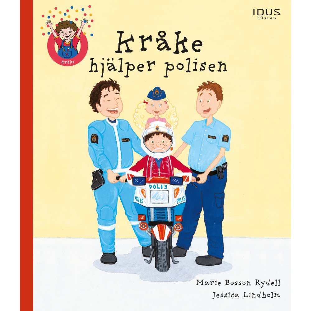 Idus Förlag Kråke hjälper polisen (bok, kartonnage)