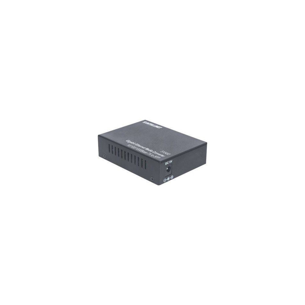 IC Intracom Intellinet Gigabit Ethernet to SFP Media Converter, 10/100/1000Base-Tx to SFP slot, empty - fibermediekonverterare - 10M...