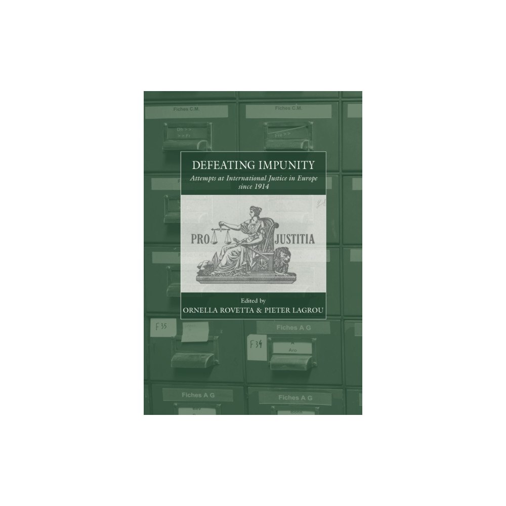 Berghahn Books Defeating Impunity (häftad, eng)