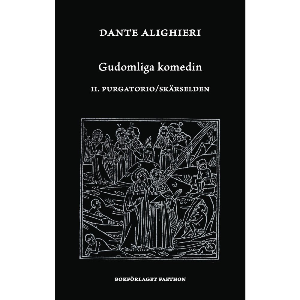Dante Alighieri Gudomliga komedin II, Purgatorio / Skärselden (bok, danskt band)