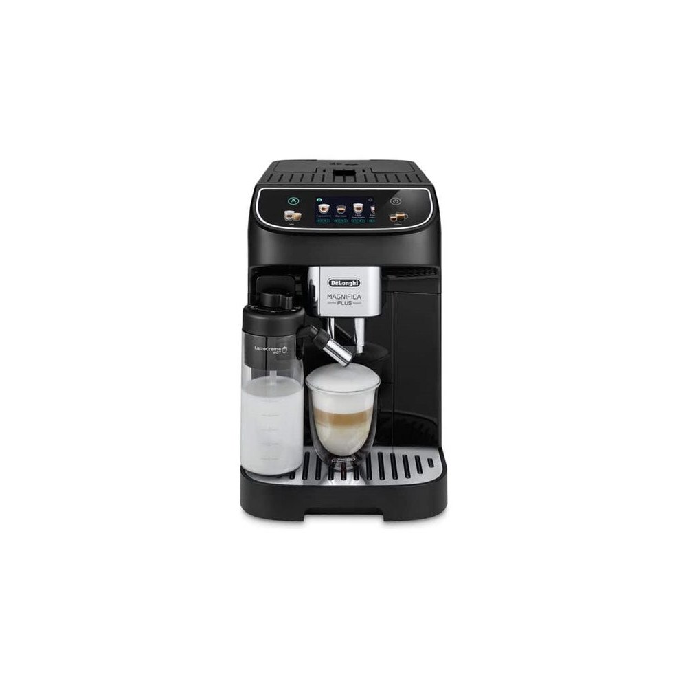 Delonghi De'Longhi Magnifica Plus ECAM320.60.B - automatisk kaffekokare med mjölkskummare - 15 bar - svart