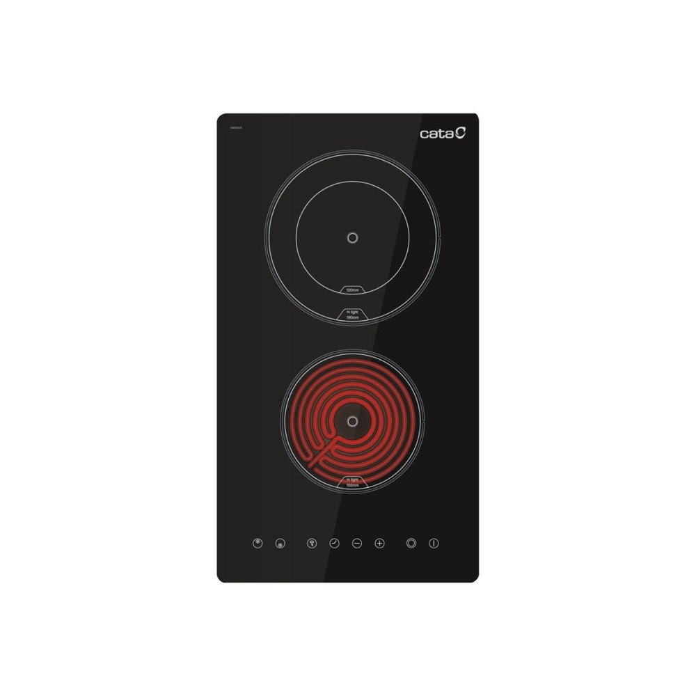 Cata CATA TD 3002 BK keramisk häll - 29 cm - keramik