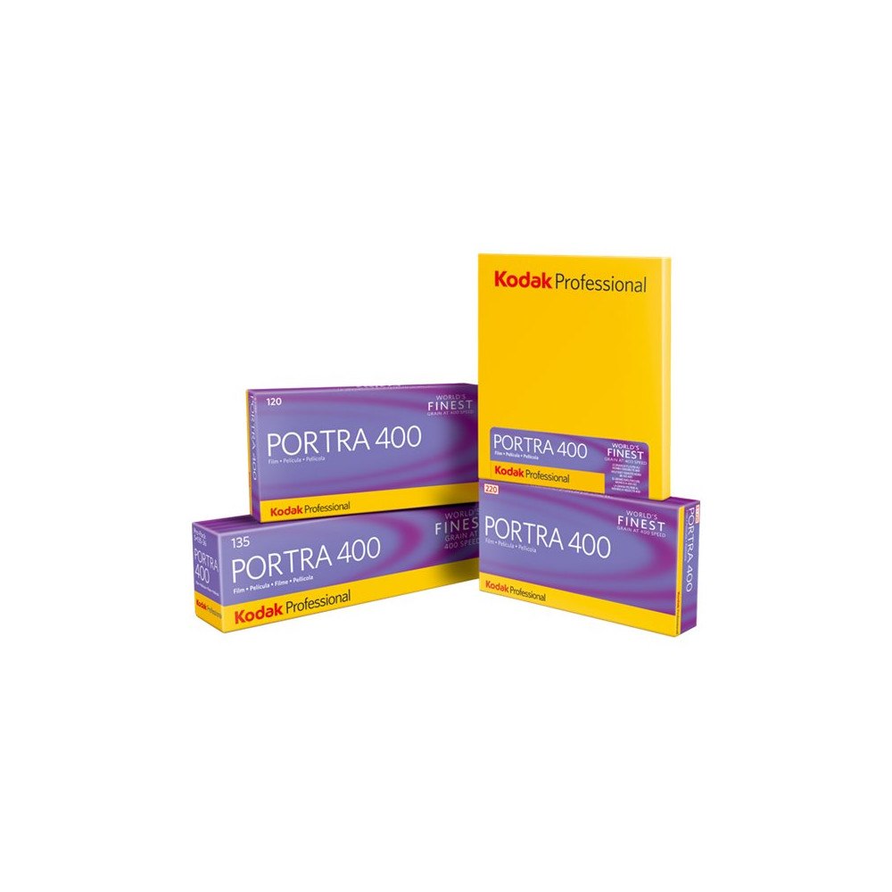 KODAK Kodak PROFESSIONAL PORTRA 400 färgfilm - 4 x 5" - ISO 400 - 10 ark