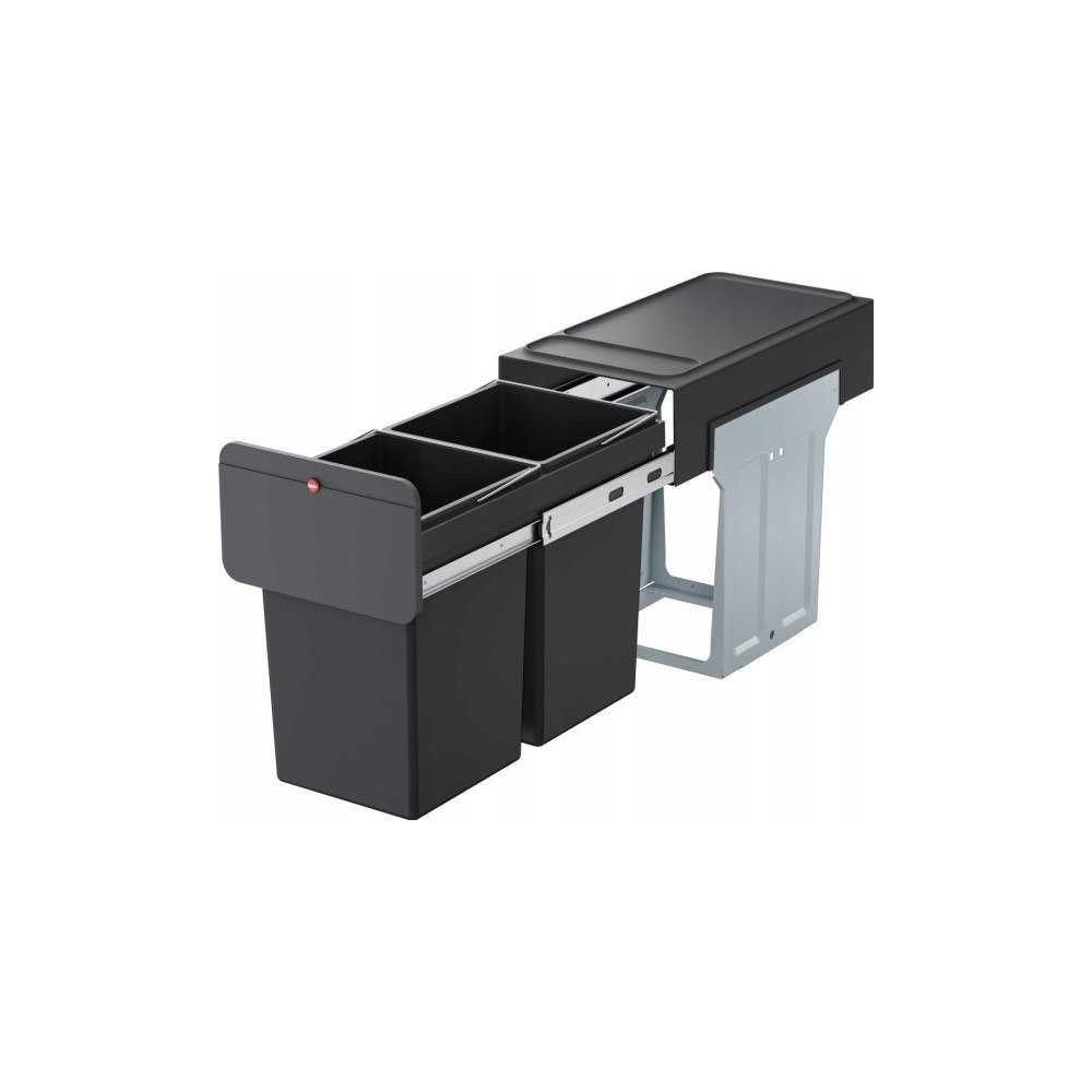 Hailo HAILO Återvinningskärl EcoLine Design L / 2x14L / svart 0303...