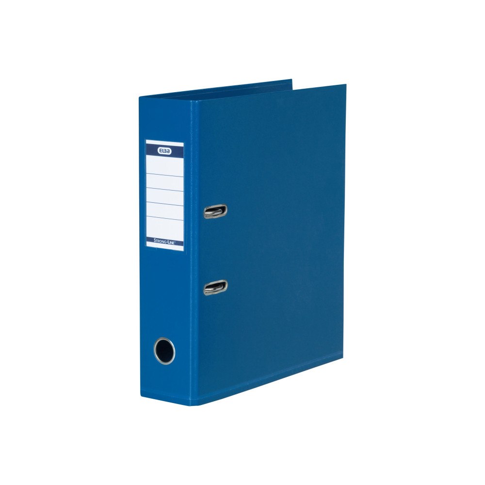 Hamelin ELBA StrongLine - spakbågesfil - för A4 Plus - kapacitet: 600 ark - blå