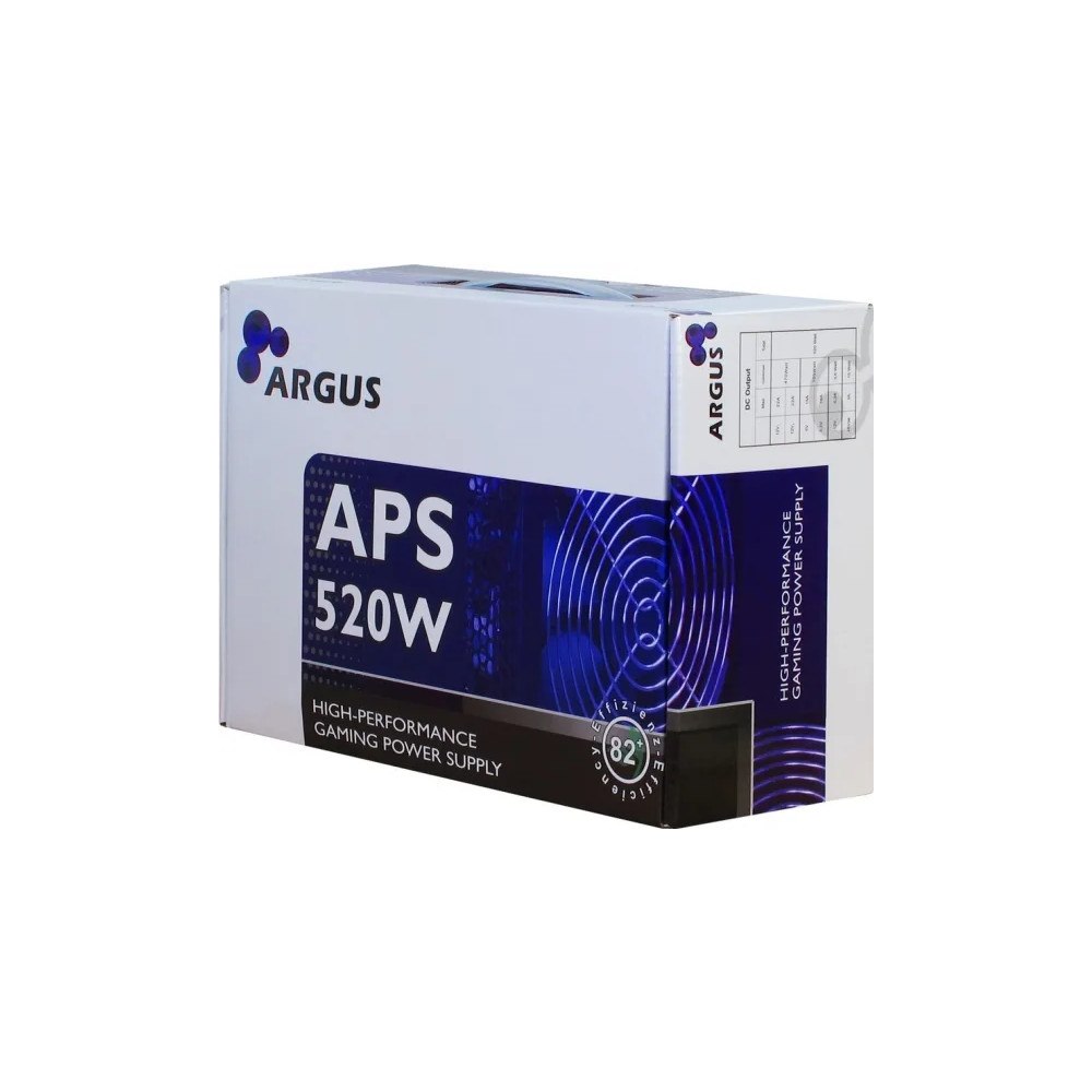 Inter-Tech Elektronik Handels Argus APS-520W - nätaggregat - 520 Watt