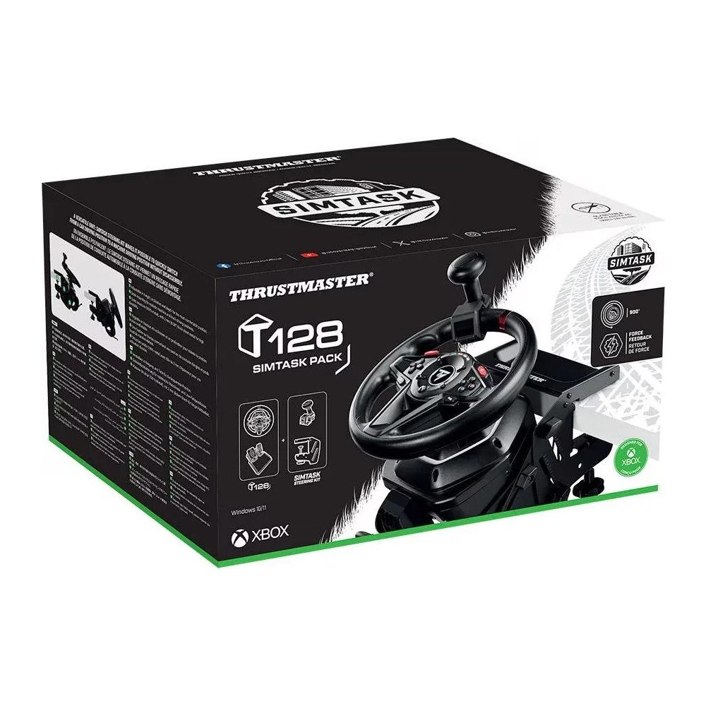 ThrustMaster ThrustMaster T128 SimTask Pack - ratt- och pedaluppsättning - kabelansluten