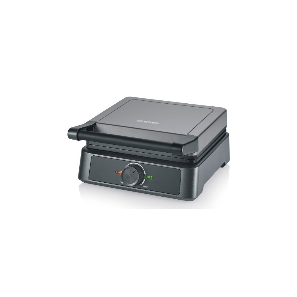 Severin Severin WA 2125, 2 våffla/våfflor, Rektangulär, Antracit, Sv...