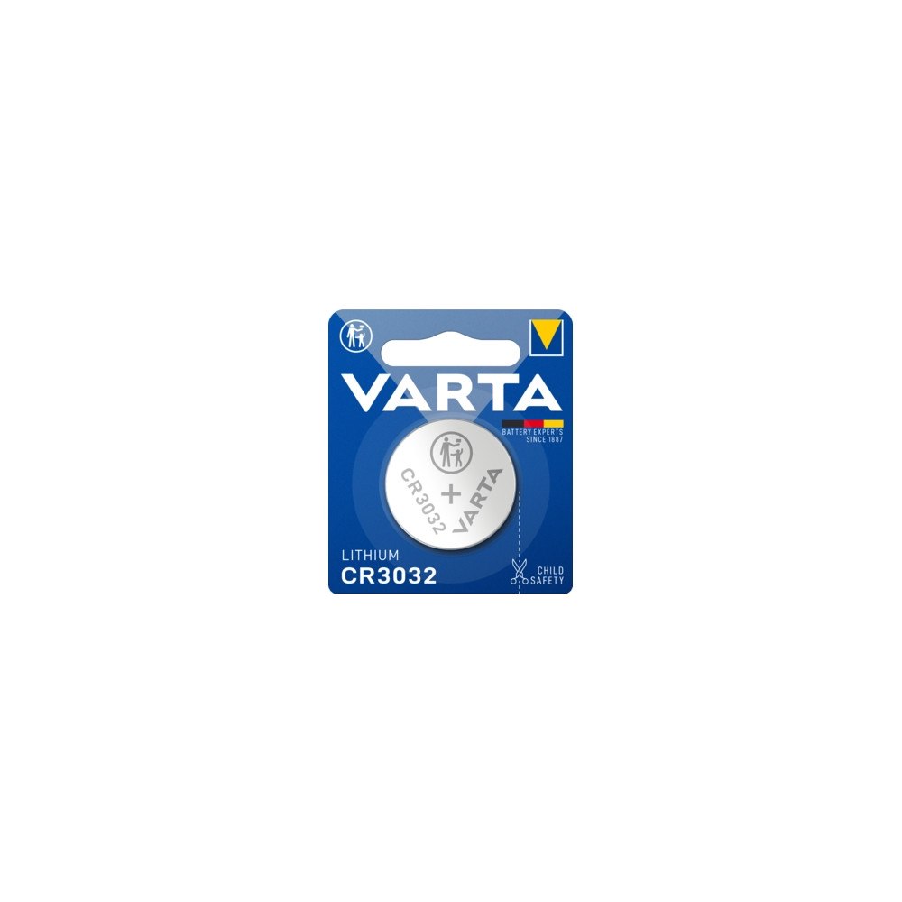 Varta Varta CR3032, Engångsbatteri, CR3032, Alkalisk, 3 V, 1 styck...