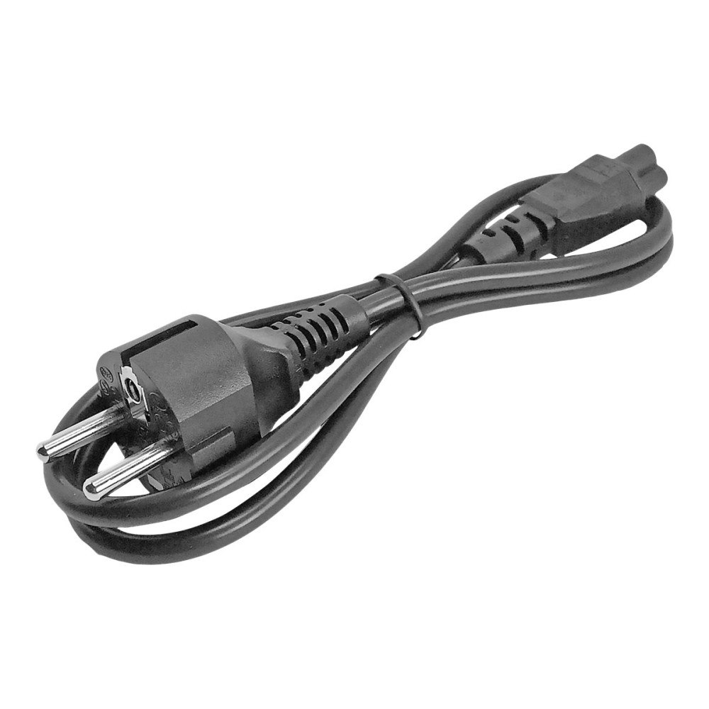 StarTech.com StarTech.com 1 m nätsladd för bärbara datorer, EU Schuko till C5, 2,5 A 250 V, 18AWG, AC-ersättningssladd för Notebook/b...