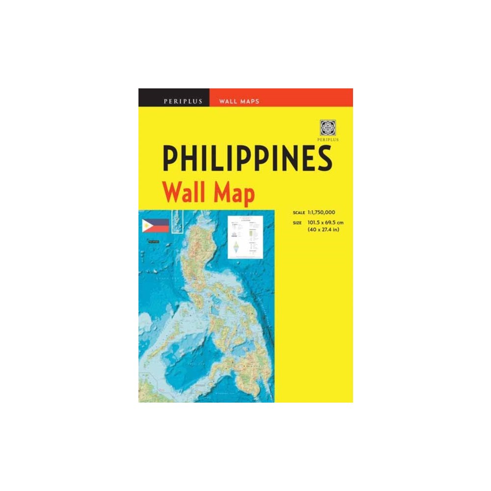 Periplus Editions Philippines Wall Map Second Edition