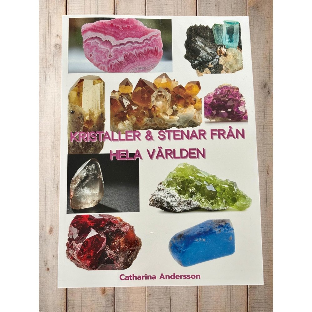 Kunskapshuset Kristaller & stenar från hela världen (häftad)