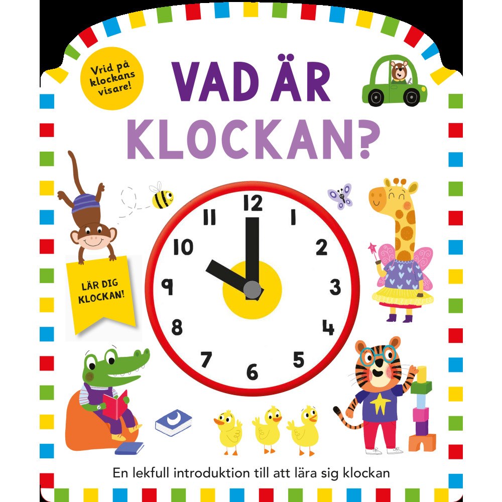 Rhea Gaughan Vad är klockan? (bok, board book)