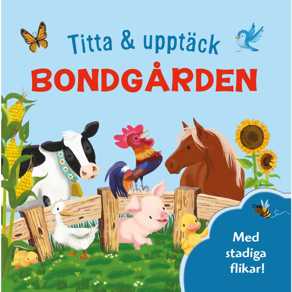 Jaye Garnett Titta & upptäck. Bondgården (bok, board book)