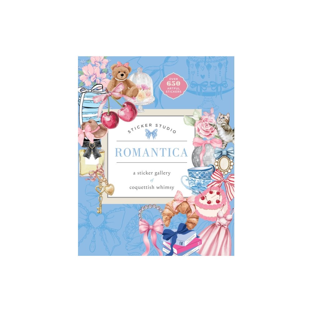 St Martin's Press Sticker Studio Romantica (inbunden, eng)