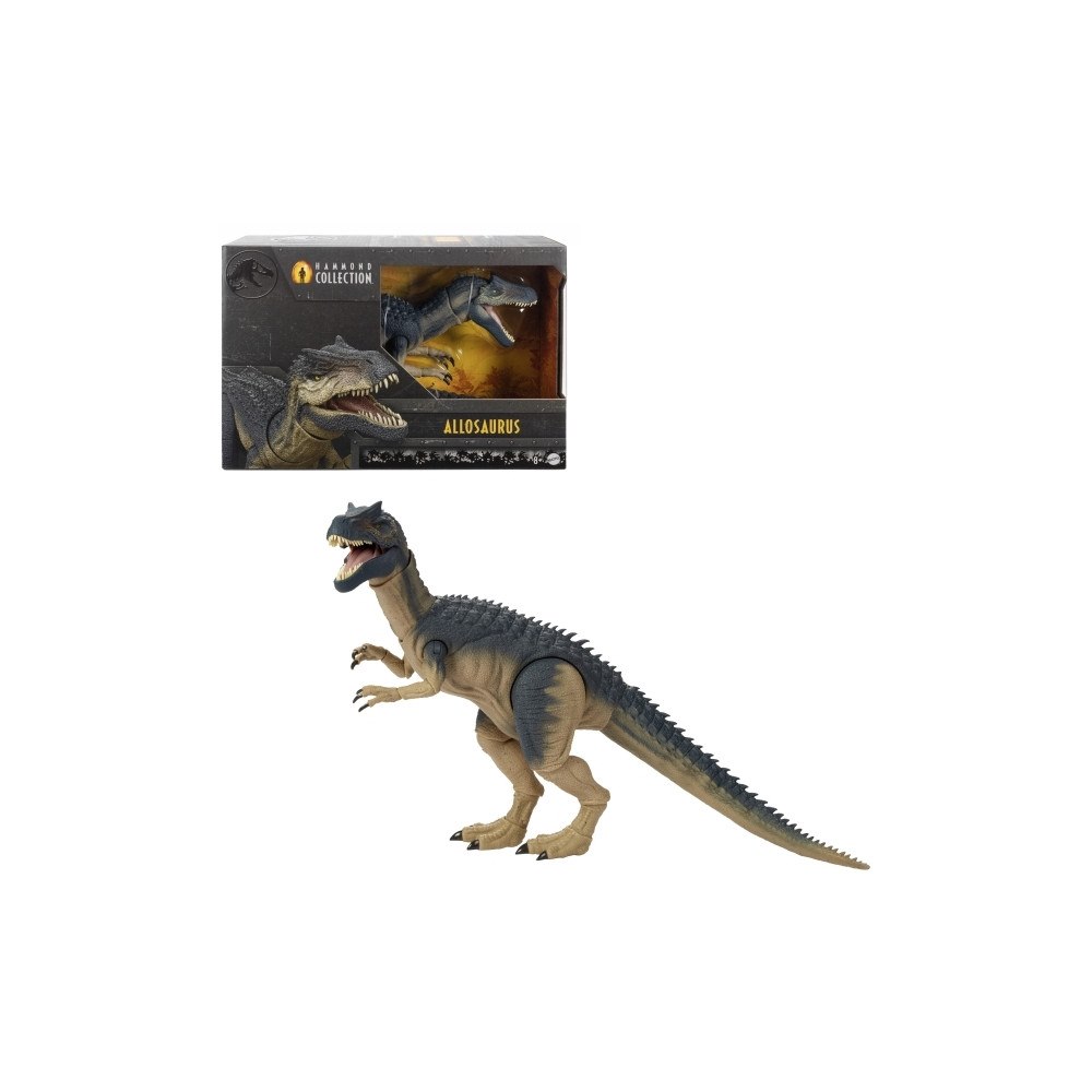 MATTEL Jurassic World HAMMOND COLLECTION Allosaurus, 8 År, Multifär...