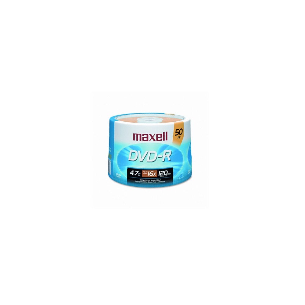 Maxell Maxell DVD-R 4.7GB 16x Spindle 50pk, DVD-R, Spindel, 50 styc...