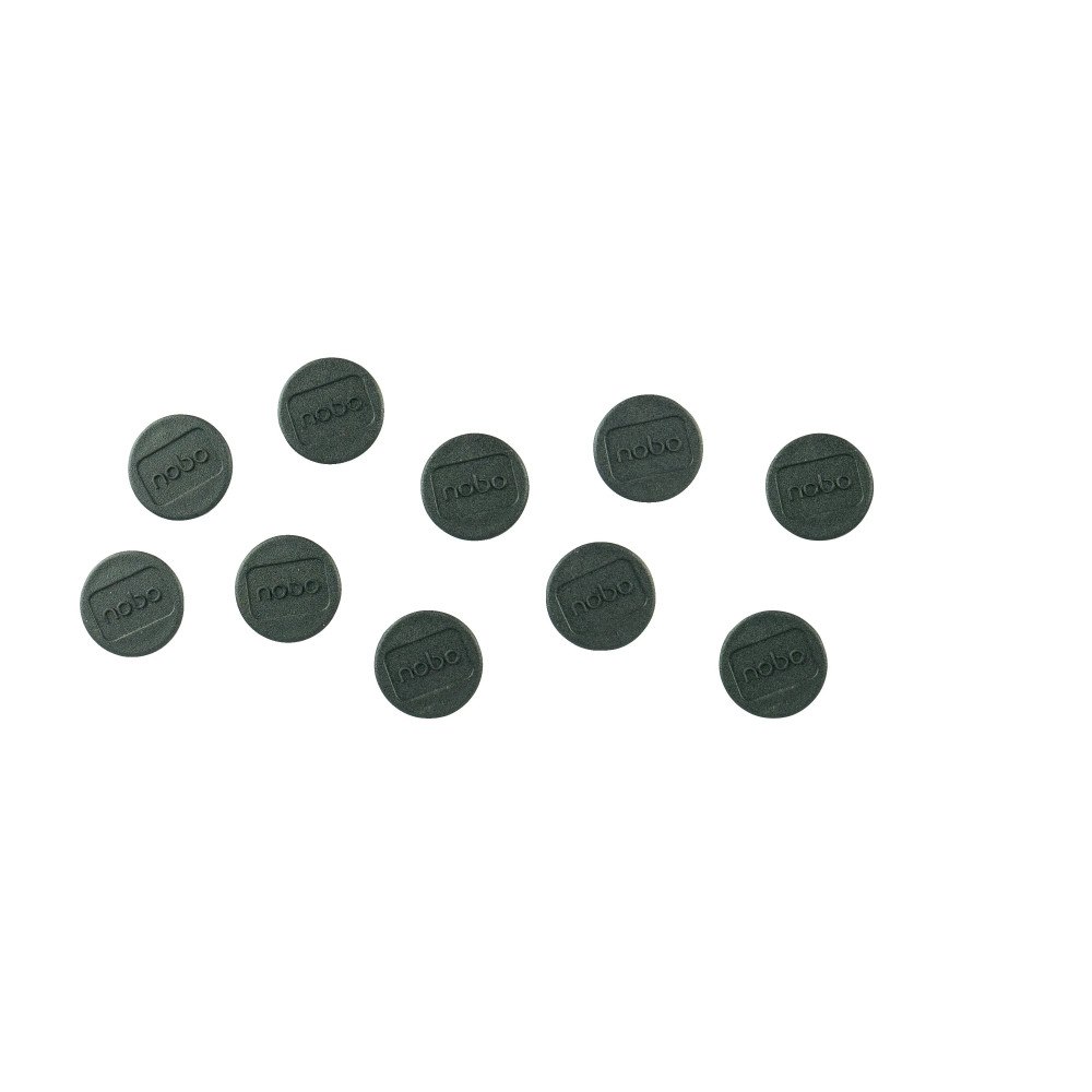 NOBO Nobo Magnetiska Whiteboardmagneter 10-Pack 24 mm Färgade Mag...