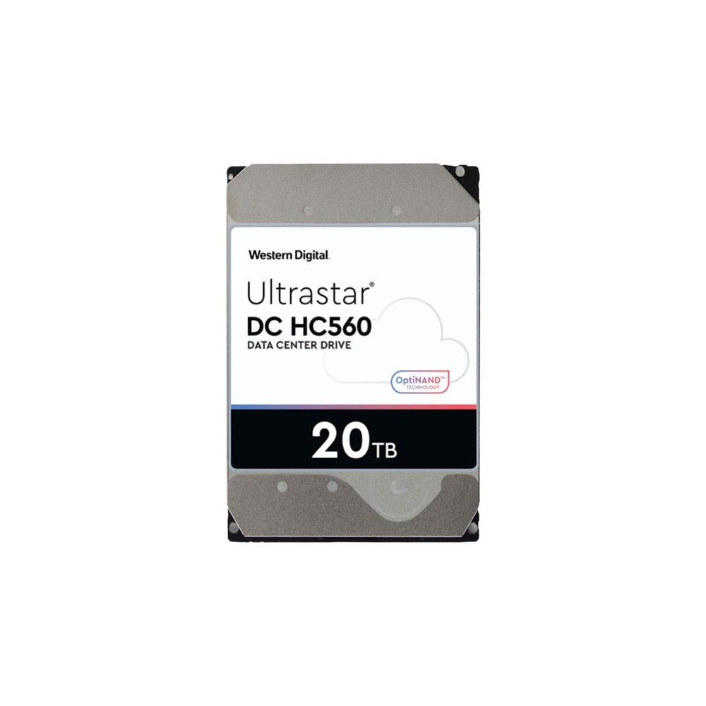 Western Digital WD Ultrastar DC HC560 WUH722020BLE6L4 - hårddisk - 20 TB - SATA 6Gb/s