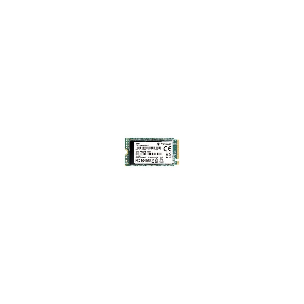 Transcend Information Transcend TS2TMTE400S - SSD - 2 TB - PCIe 3.0 x4 (NVMe)