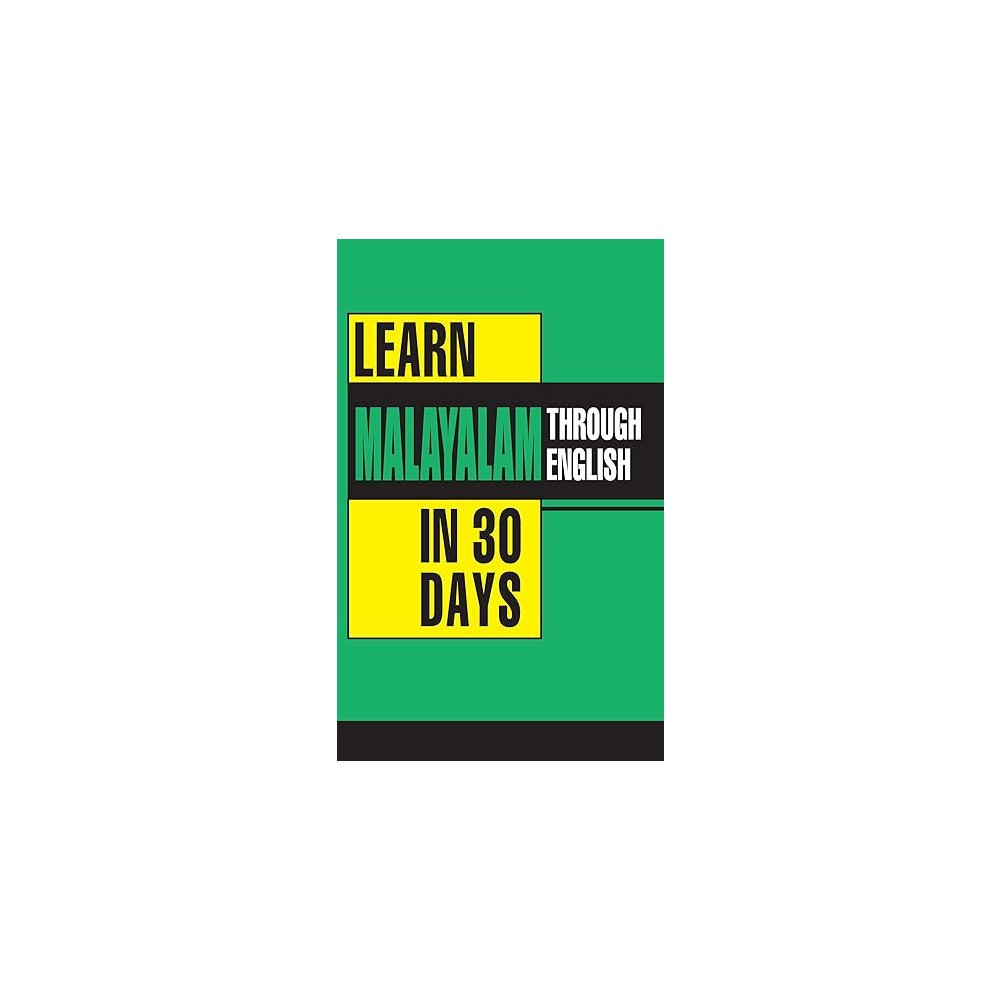 Diamond Books Learn Malayalam in 30 Days Through English (häftad, eng) (Skadad)