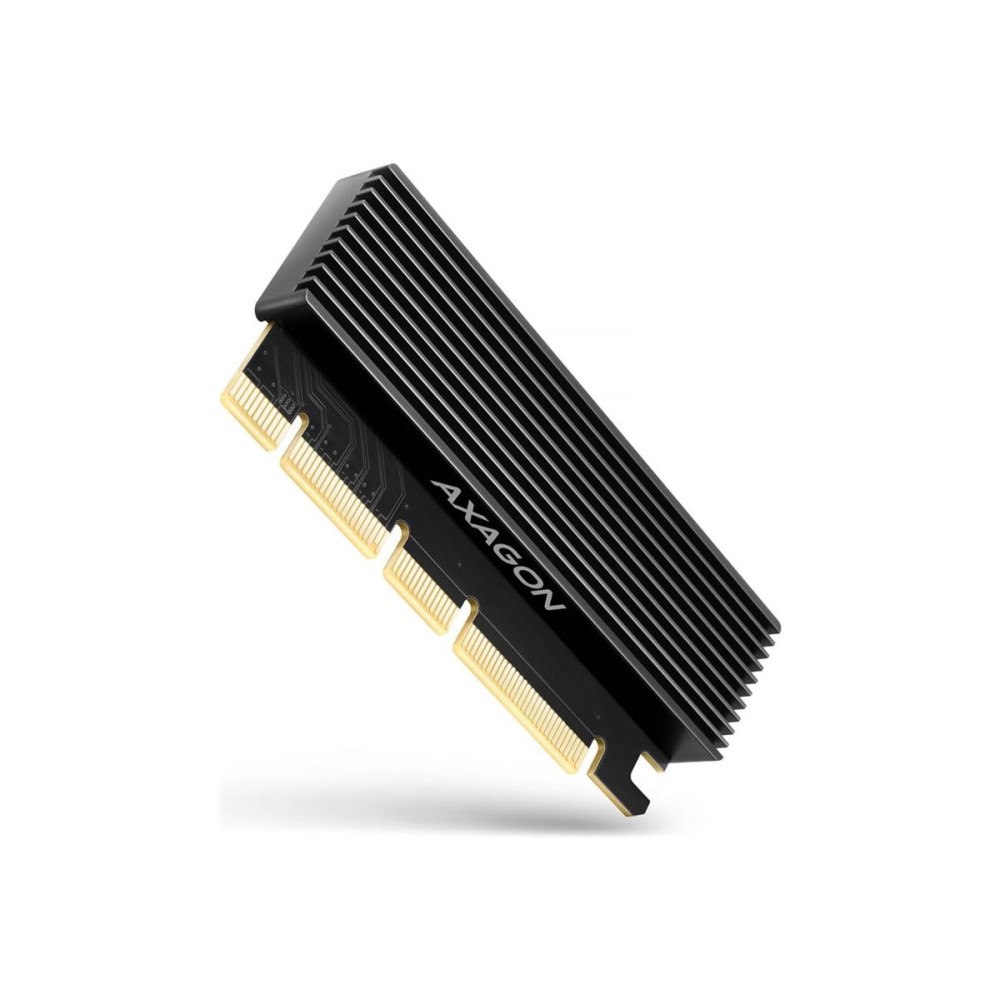 AXAGON AXAGON PCEM2-XS - kontrollerkort - M.2 NVMe Card - PCIe 5.0 x16
