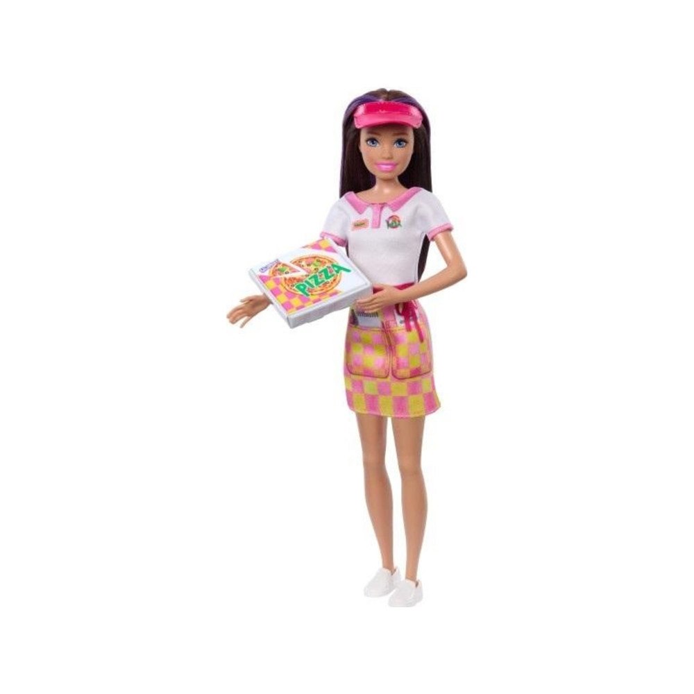 MATTEL Barbiedocka Mattel BRB PIZZA DELIVERER 1 WORKING SKIPPER HTK...