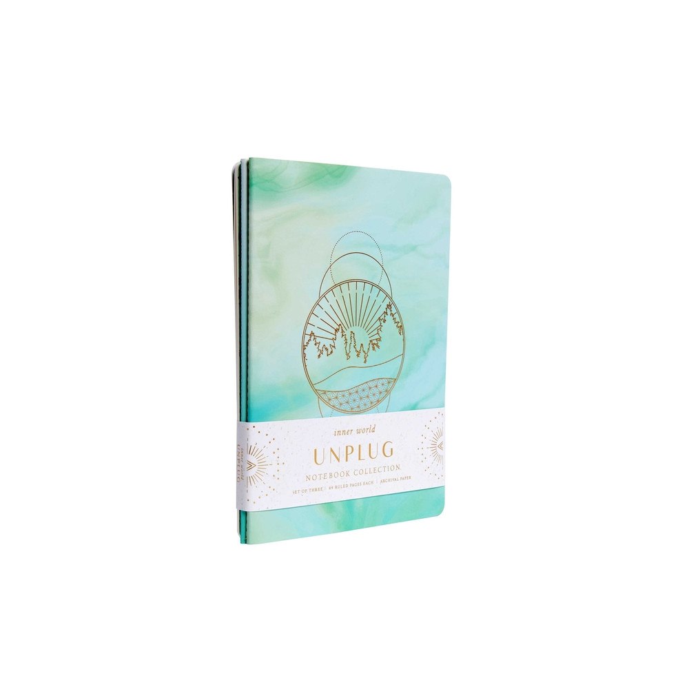 Insight Editions Unplug Sewn Notebook Collection (Set of 3) (häftad, eng)