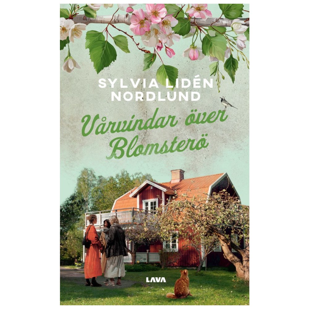 Sylvia Lidén Nordlund Vårvindar över Blomsterö (bok, danskt band)