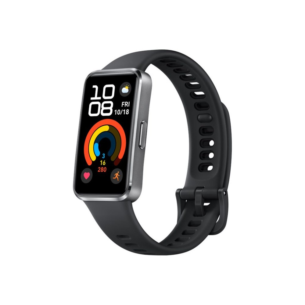 Huawei Huawei Band 10 - polymer - aktivitetspårare med rem - svart