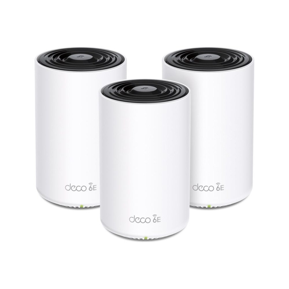 TP-LINK TP-Link Deco XE75 Pro V2 - Wifi-system - Wi-Fi 6E - skrivbordsmodell