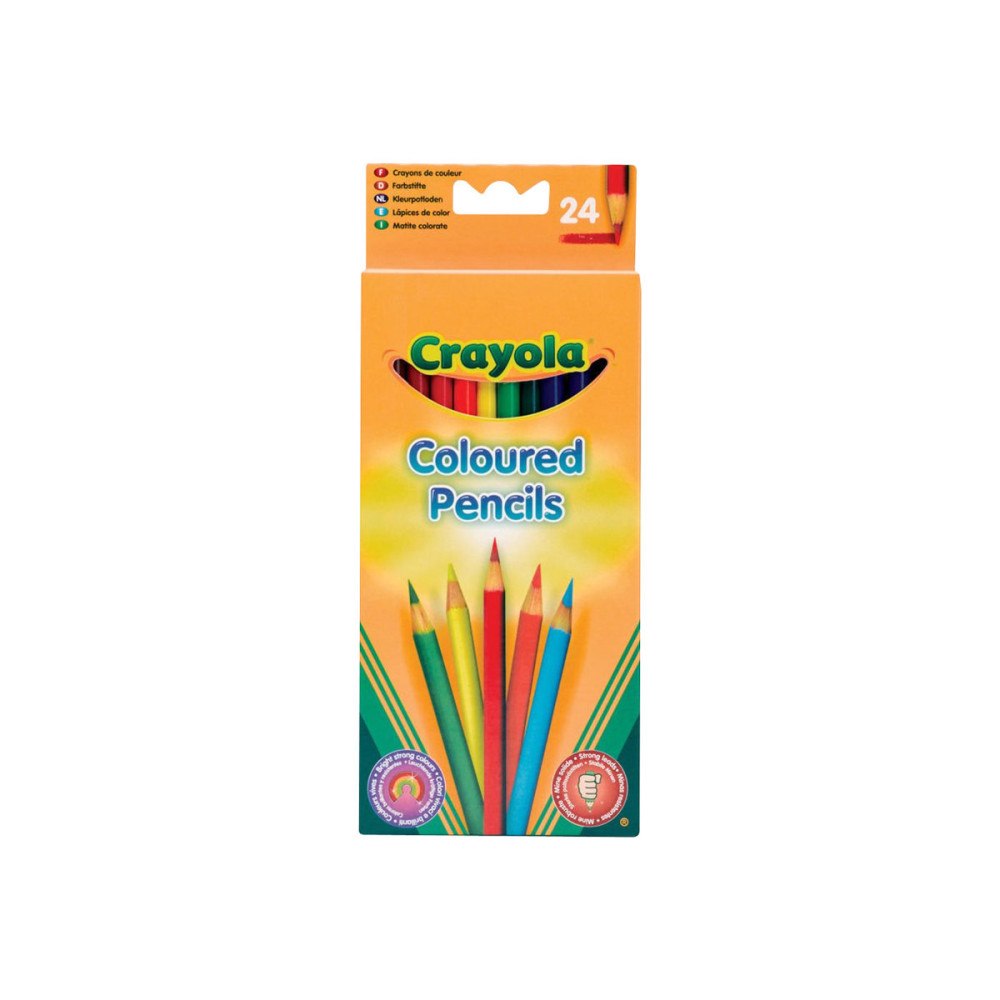 CRAYOLA Crayola - färgpenna - blandfärger (paket om 24)