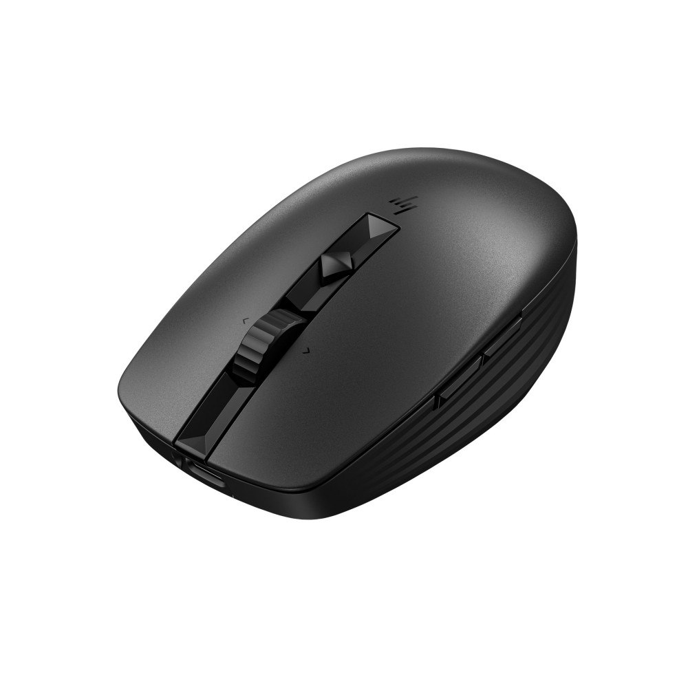 HP HP 715 - mus - flera enheter, laddningsbar - Bluetooth 3.0, 2.4 GHz - svart