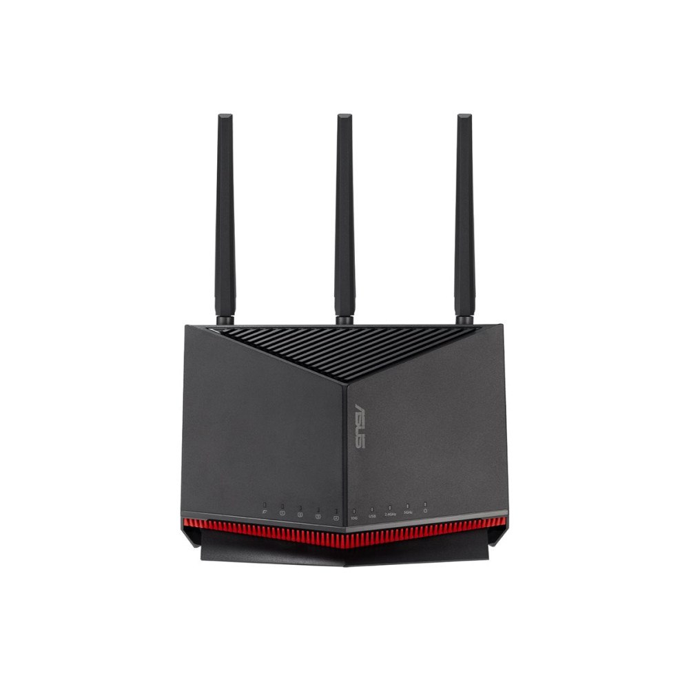 ASUS ASUS RT-BE86U - trådlös router - Wi-Fi 7 - skrivbordsmodell