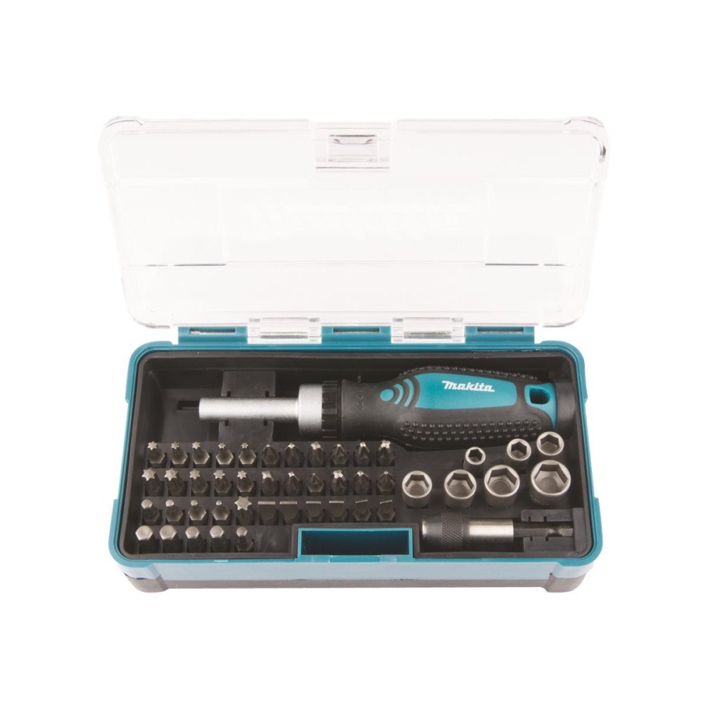 Makita Makita - ratcheting screwdriver with bit and socket set - 47 delar