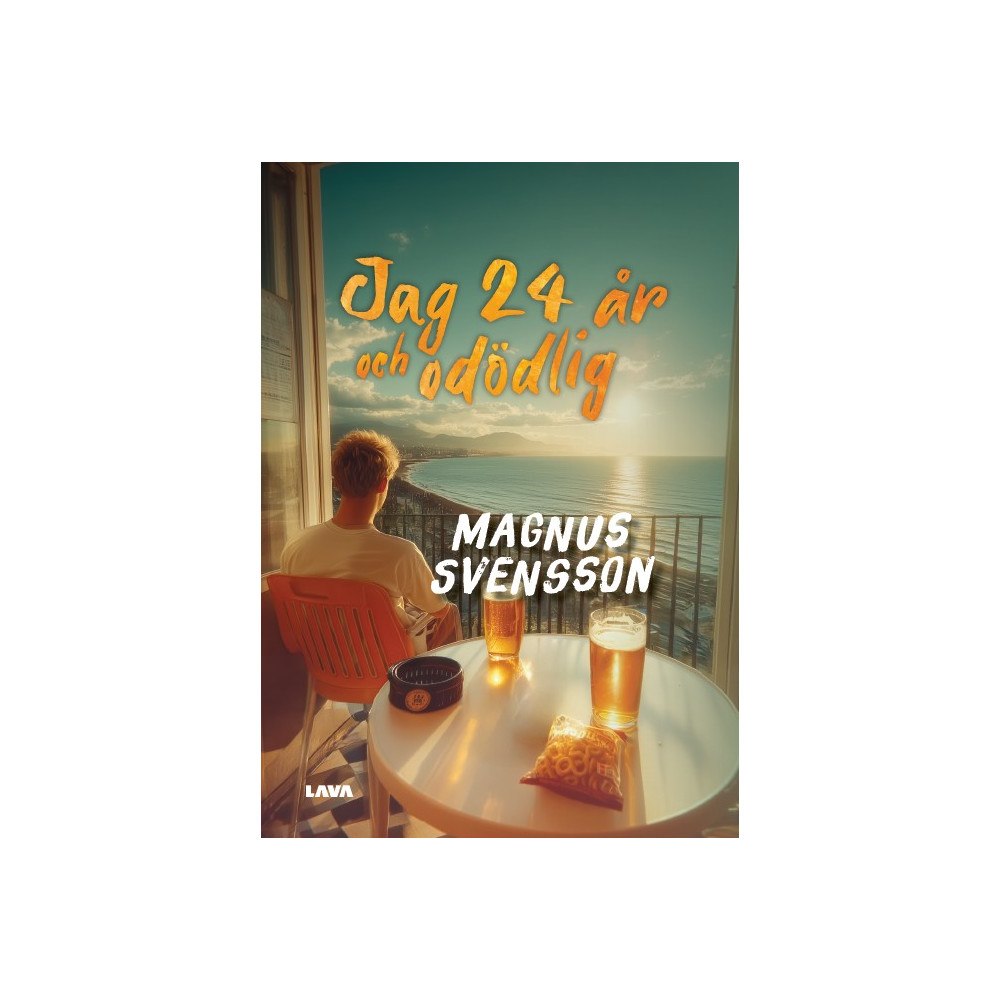 Magnus Svensson Jag, 24 år och odödlig (bok, danskt band)