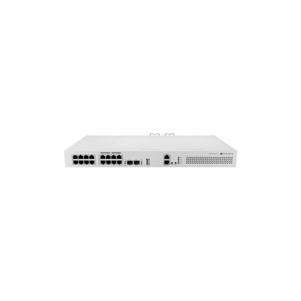 MikroTik MikroTik Cloud Router Switch CRS418-8P-8G-2S+RM - switch - 17 portar - Administrerad - rackmonterbar