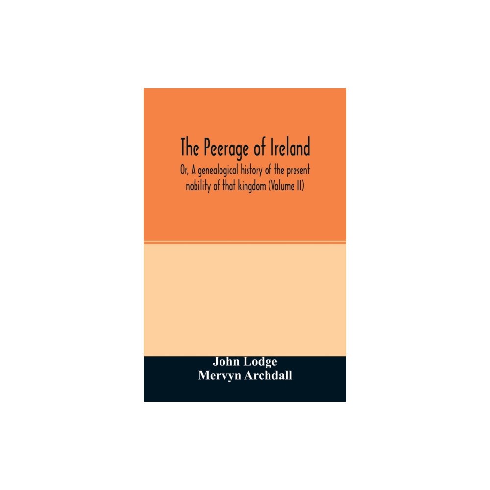 Alpha Edition The Peerage of Ireland (häftad, eng)