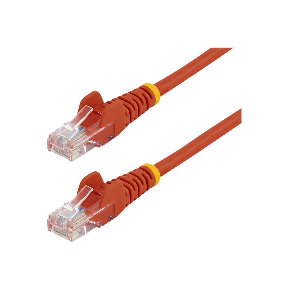 StarTech.com StarTech.com 5m Red Cat5e / Cat 5 Snagless Ethernet Patch Cable 5 m - nätverkskabel - 5 m - röd