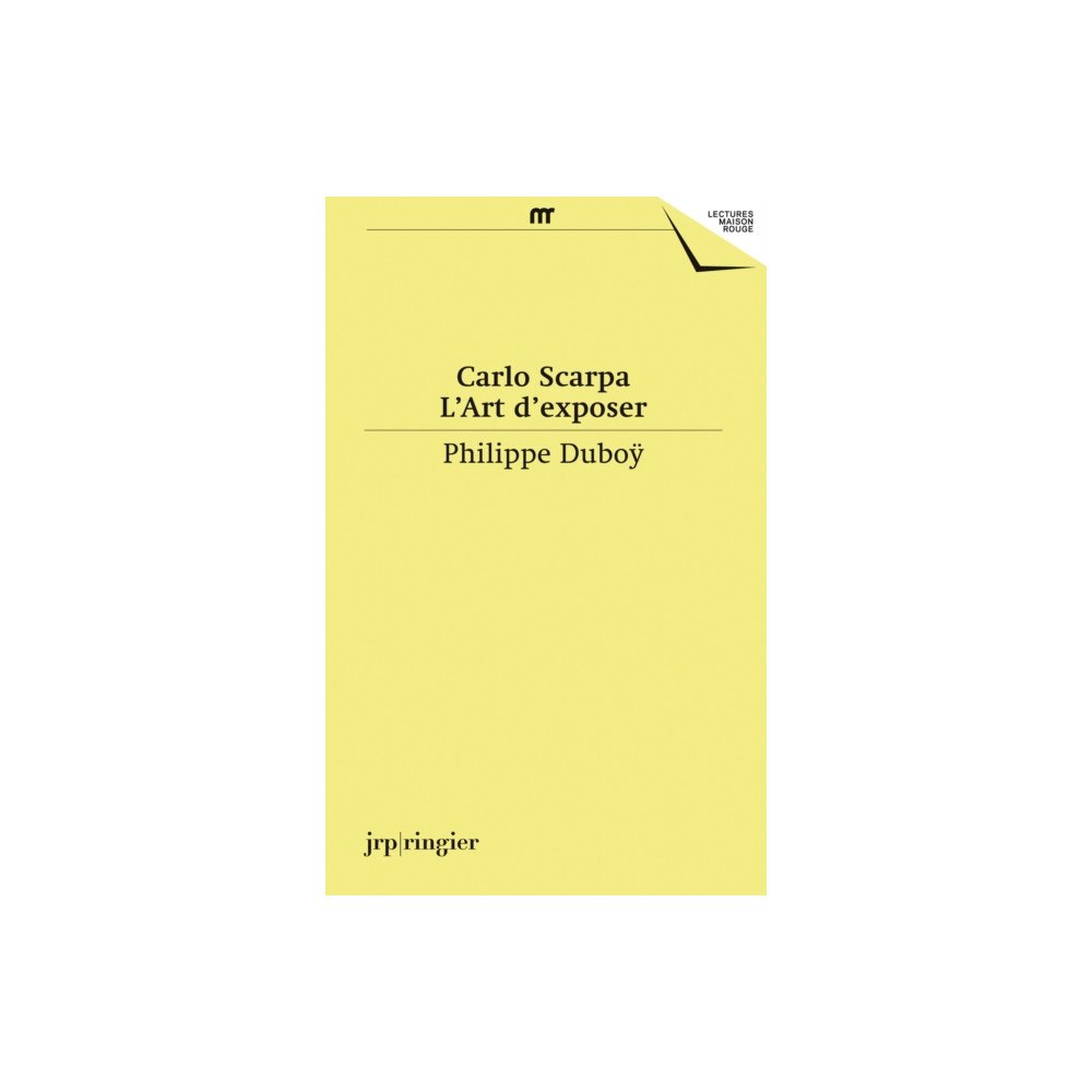 JRP Ringier Carlo Scarpa (häftad, fre)