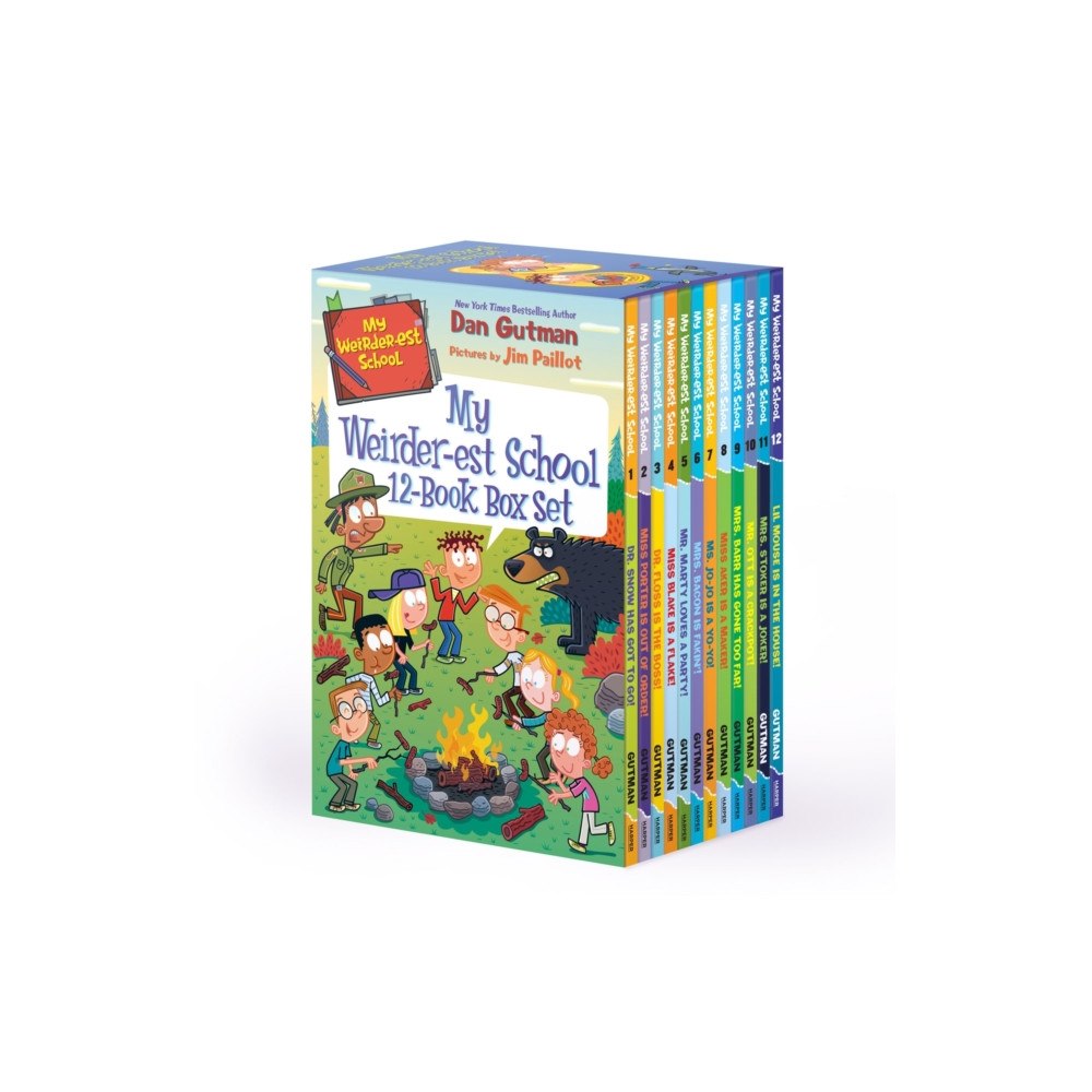 Harpercollins publishers inc My Weirder-est School 12-Book Box Set (häftad, eng)