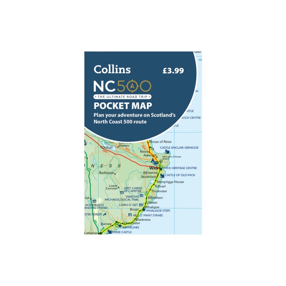 HarperCollins Publishers NC500 Pocket Map
