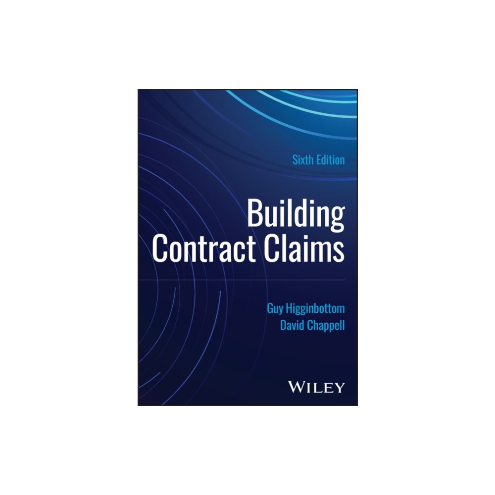 John Wiley & Sons Inc Building Contract Claims (inbunden, eng)