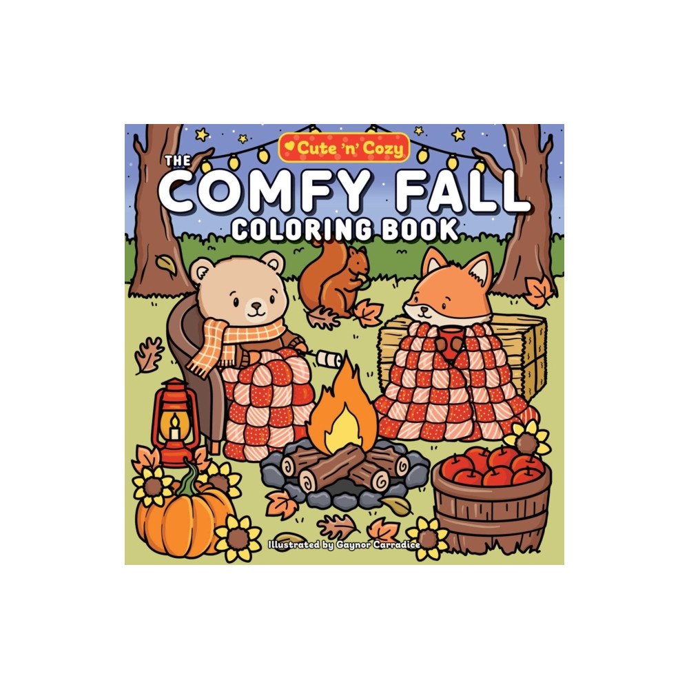 Adams Media Corporation The Comfy Fall Coloring Book (häftad, eng)